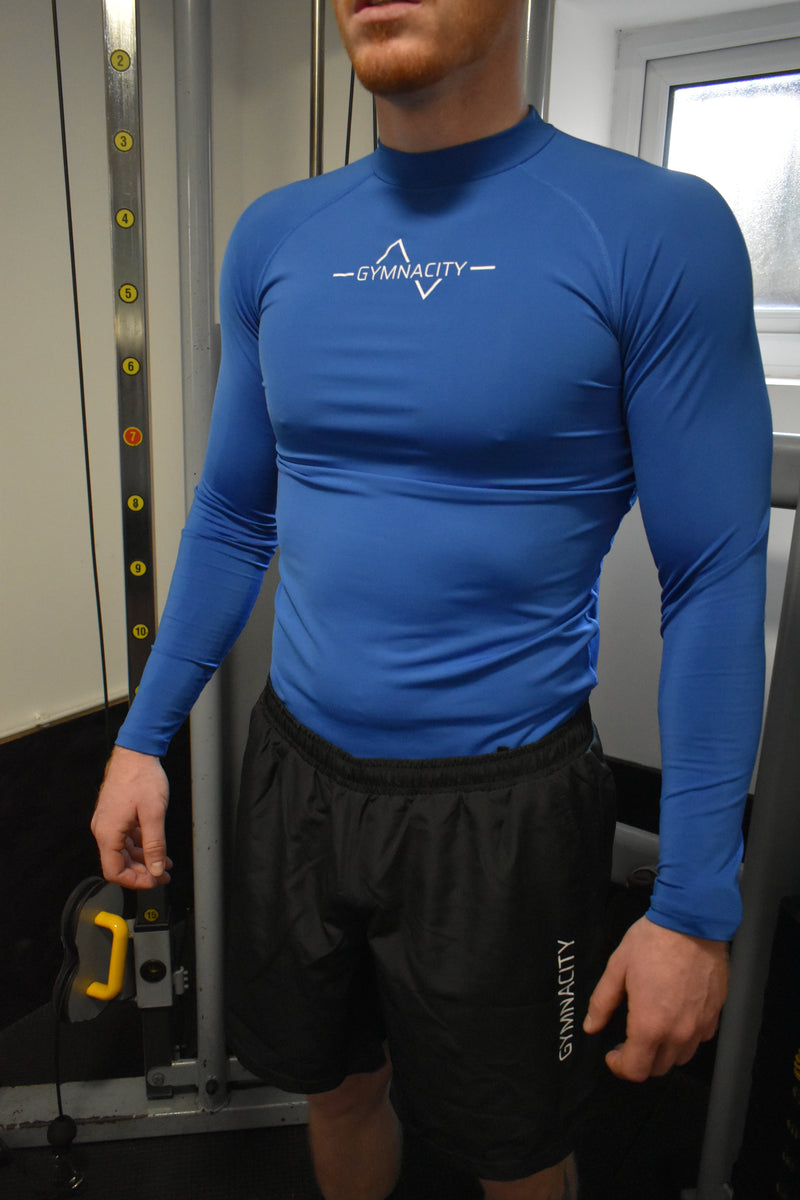 Royal Blue Gymnacity Energy Base Layer