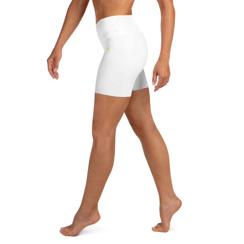 Gymnacity White Flex Training Shorts